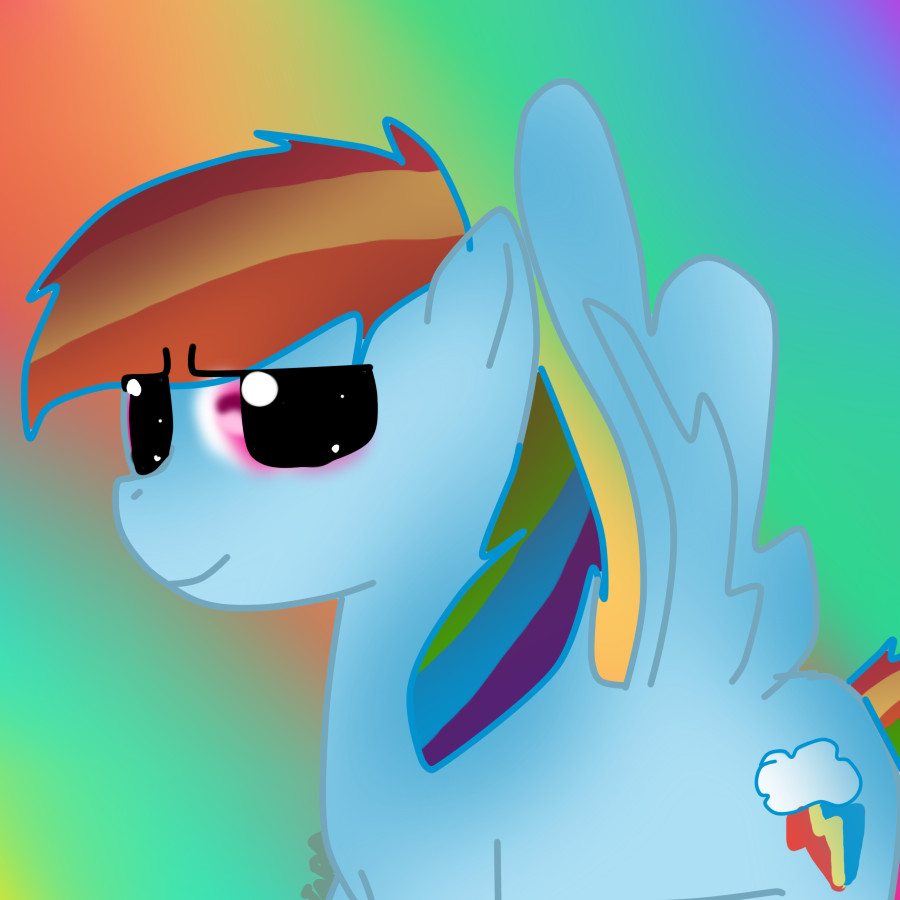 rainbow dash=3