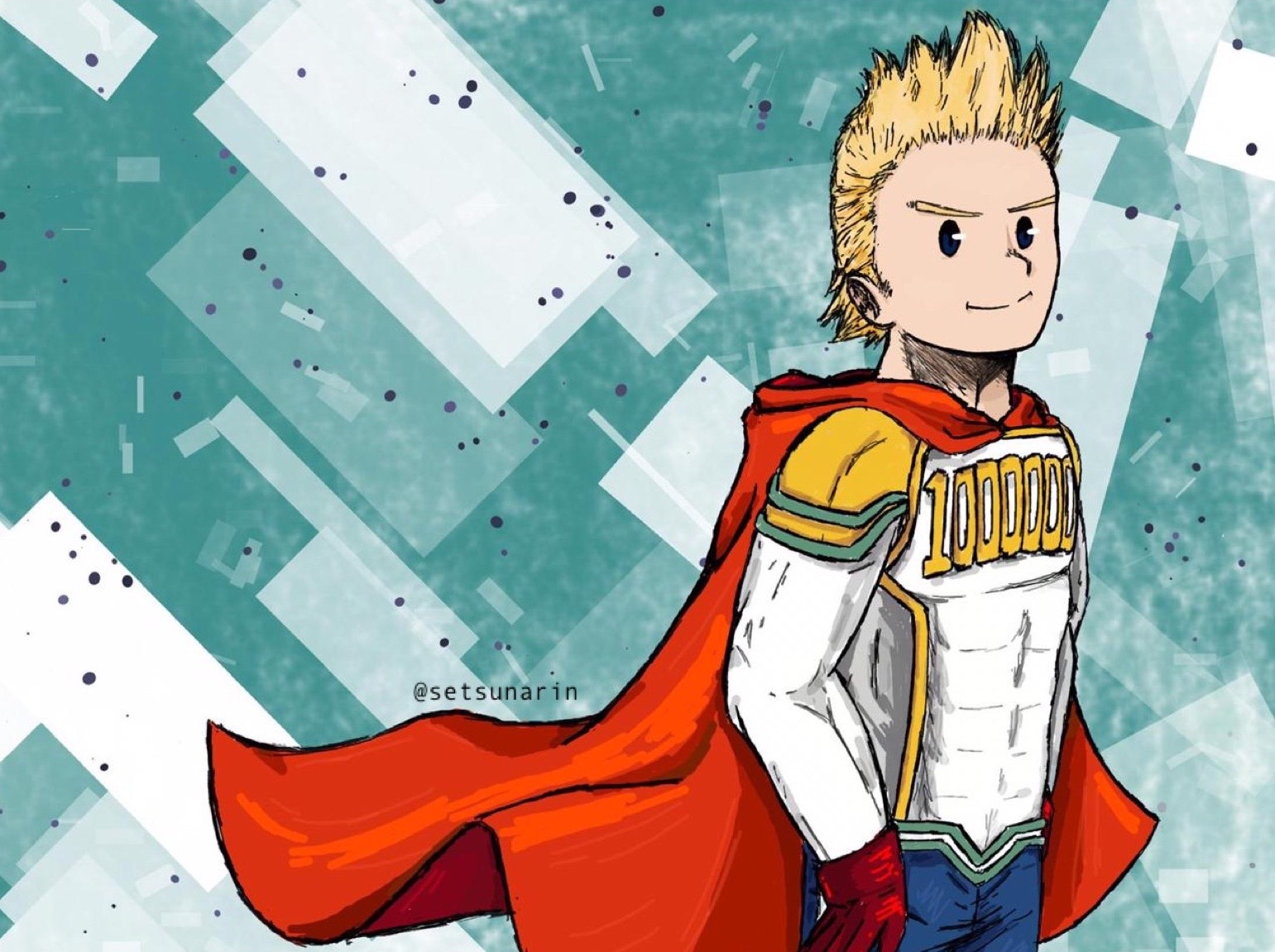 Mirio Togata | Boku no Hero Academia | NO TEXT by SetsunaRin on DeviantArt