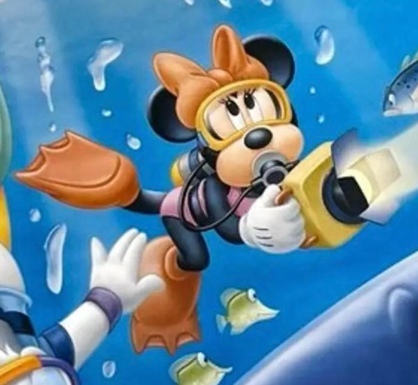 Mini Mouse Rafting Minnie Mouse Scuba Diving by JacobSantos30 on DeviantArt