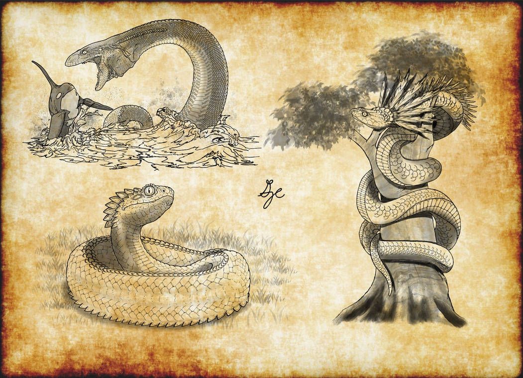 World Serpents by ArchAngel23 on DeviantArt