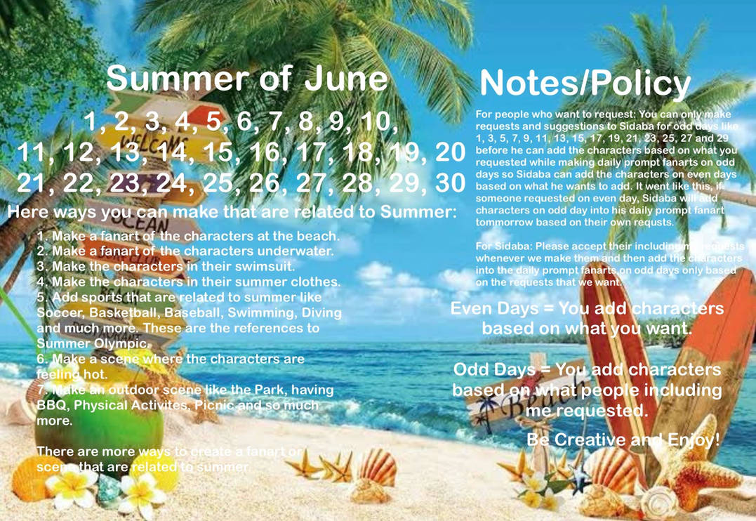 Summer of June Day 2 by SidabaTheToonLord on DeviantArt