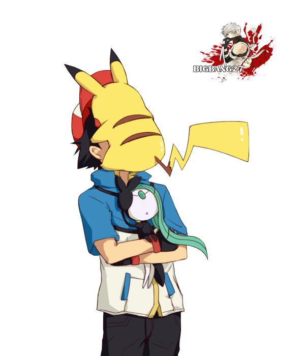 Ash y pikachu png Editable Photoshop by Mary147 on DeviantArt