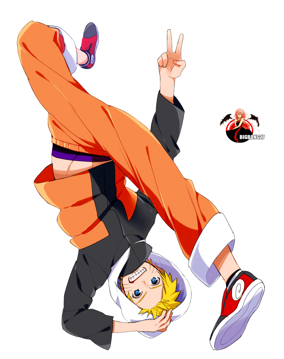 Naruto render, Naruto illustration png