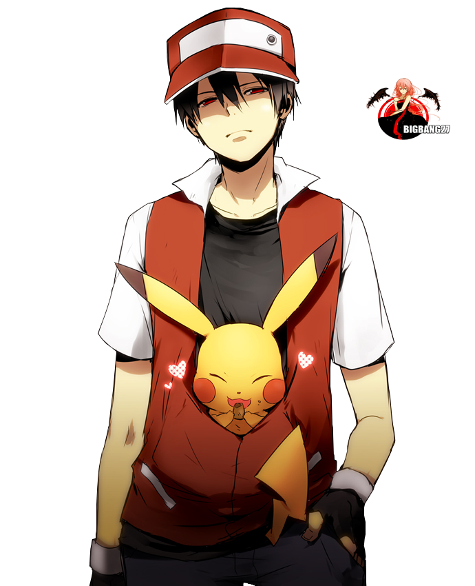 Pokemon Renders Pokemon / Red / render 9-png by BigBang27 on DeviantArt
