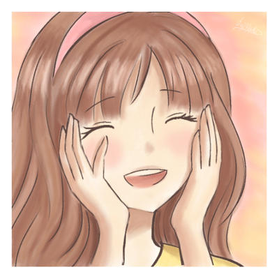 Smiling Model Deviantart Smiling Girl by ViviMaki on DeviantArt