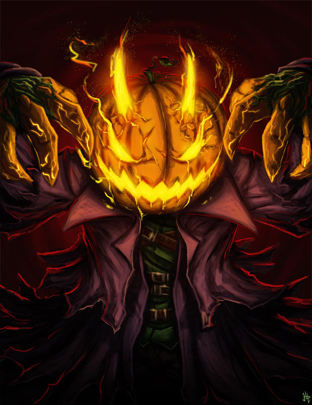 Pumpkin Devil - Halloween 2016 by HenLP Pumpkin Devil - Halloween 2016 by HenLP