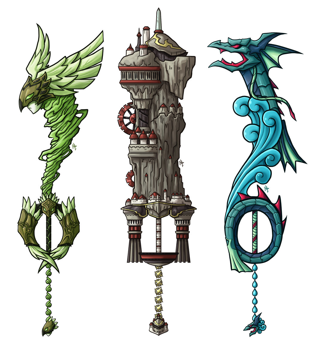 Summon Key Summon Keyblades #2 by HenLP on DeviantArt