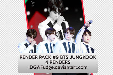 RENDER PACK #9: BTS JUNGKOOK