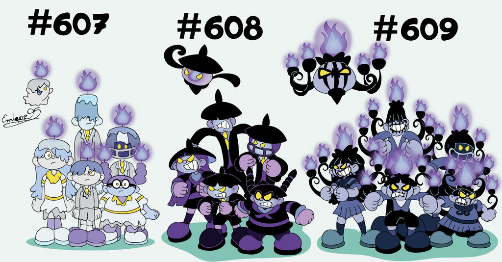 Delightful Litwick Line by emlepe95 on DeviantArt