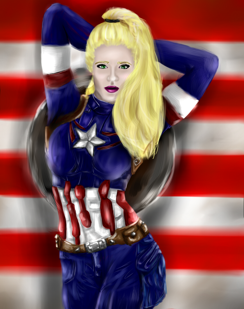 Female Captain America