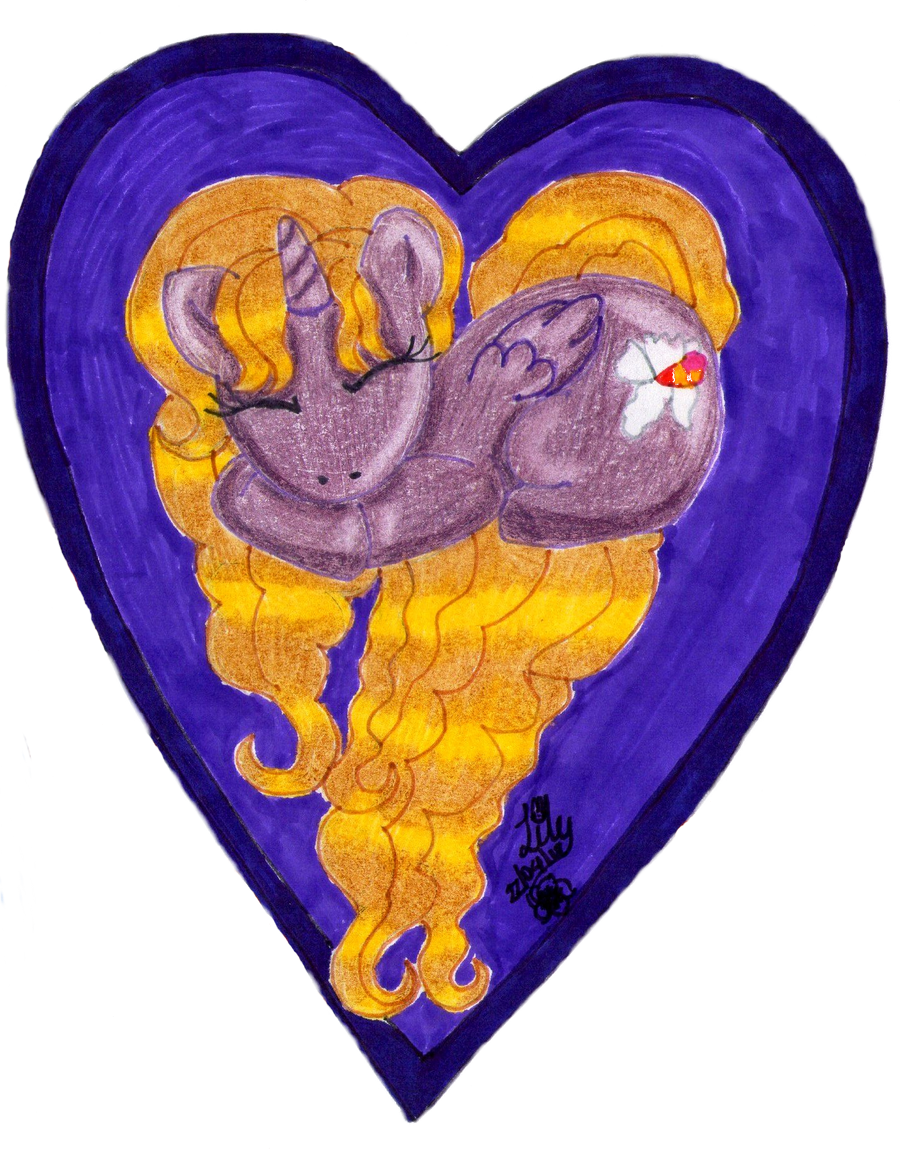 Heart Ponies: Shining Orchid