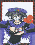 Gif: Dia de Muertos 2013 by Lily-de-Wakabayashi