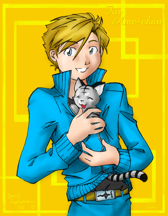 Aru and kitten