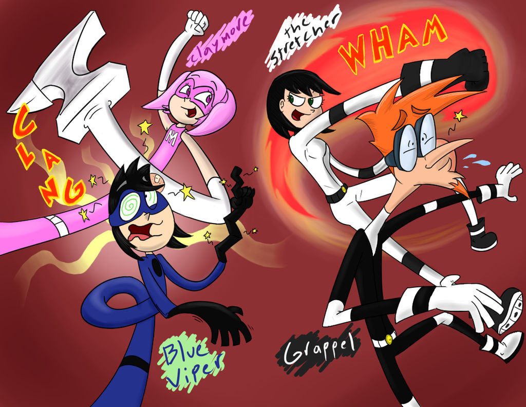 Clash of the Stretchiness' by The-One-Aardvark on DeviantArt