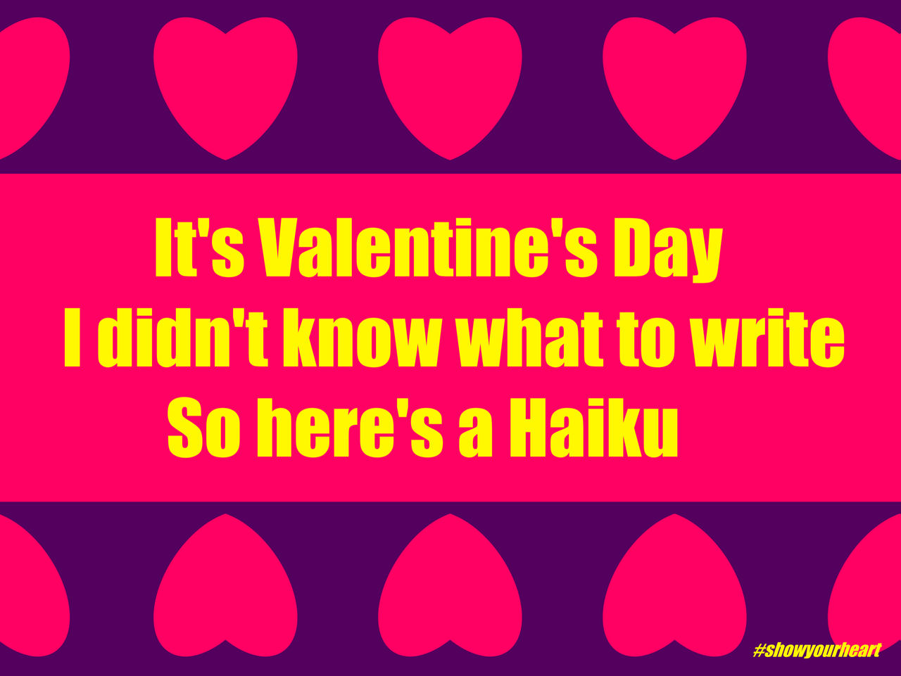 The World's Most Romantic Valentine's Haiku by The-One-Aardvark on ...