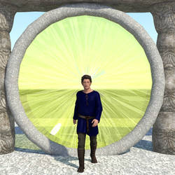 4 - Evan Enters the Portal Plaza