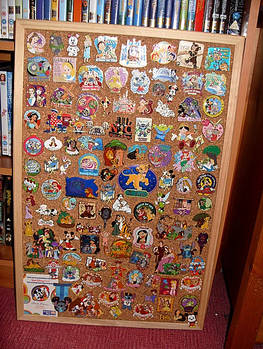 Disney pin trading board 3