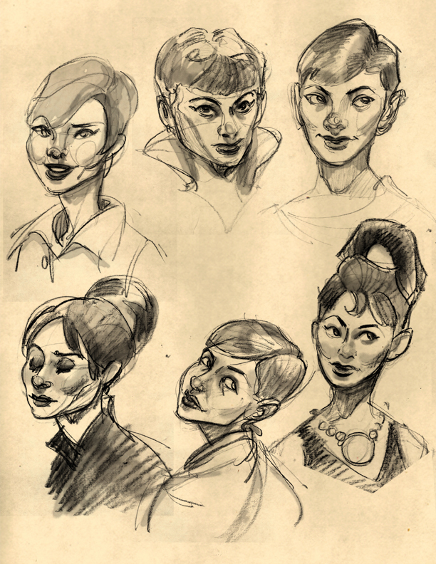 Audrey Hepburn studies