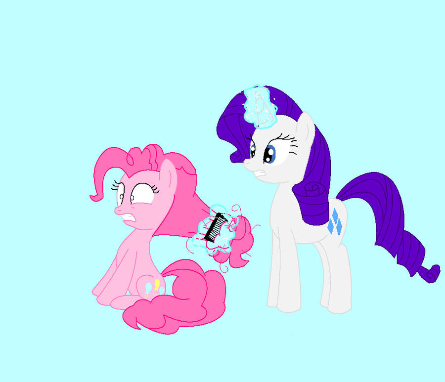 Mlp Using Comb Don't comb curly hair! by annasabi101 on DeviantArt