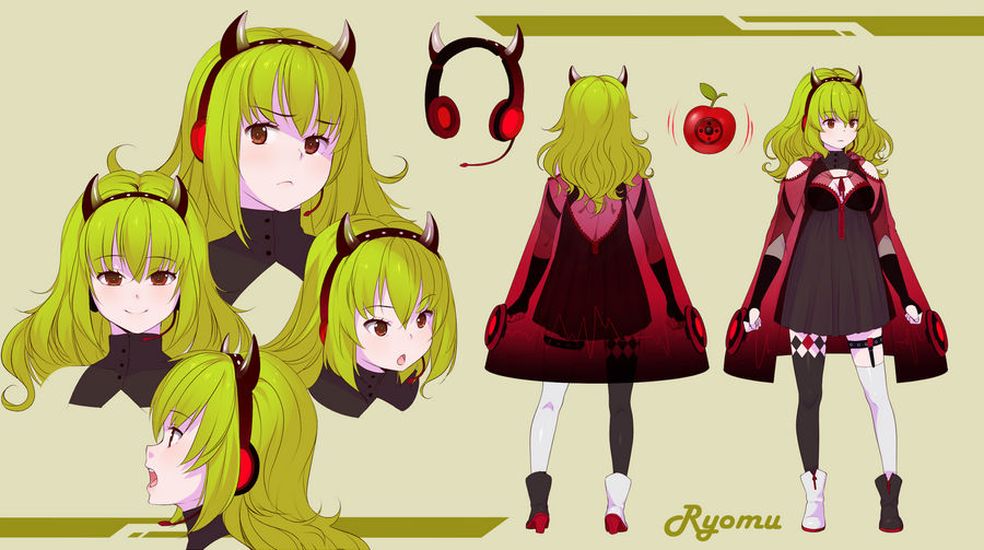 Character sheet: Ryomu