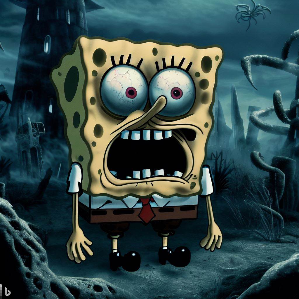 Scary Spongebob By ZYouuy On DeviantArt scary-spongebob-by-zyouuy-on-deviantart