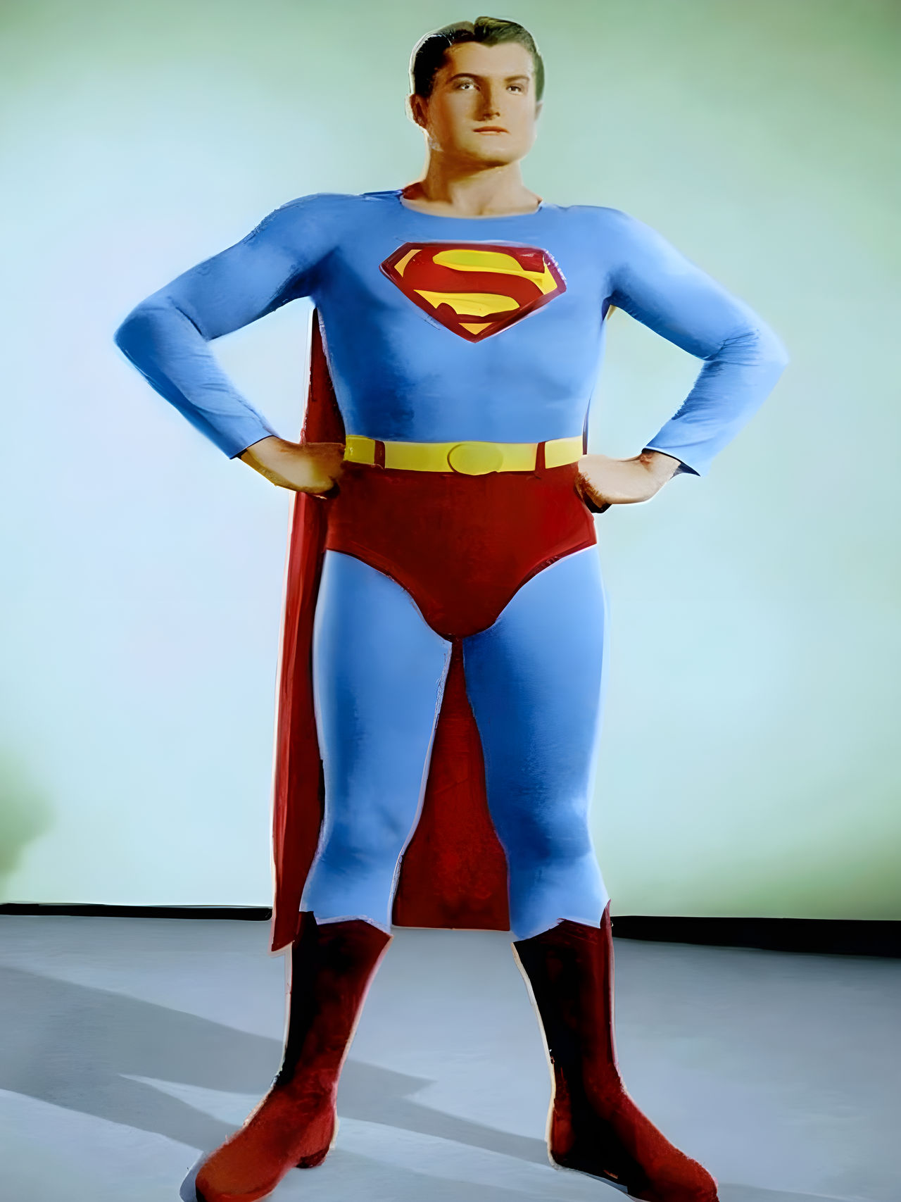 George Reeves Prime highly detailed portrait of George Reeves as super by RobsBingImageArt ...