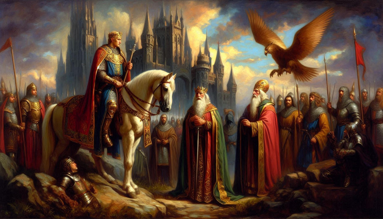 236 Oil Painting Of King Arthur And Merlin By RobsBingImageArt On 236-oil-painting-of-king-arthur-and-merlin-by-robsbingimageart-on