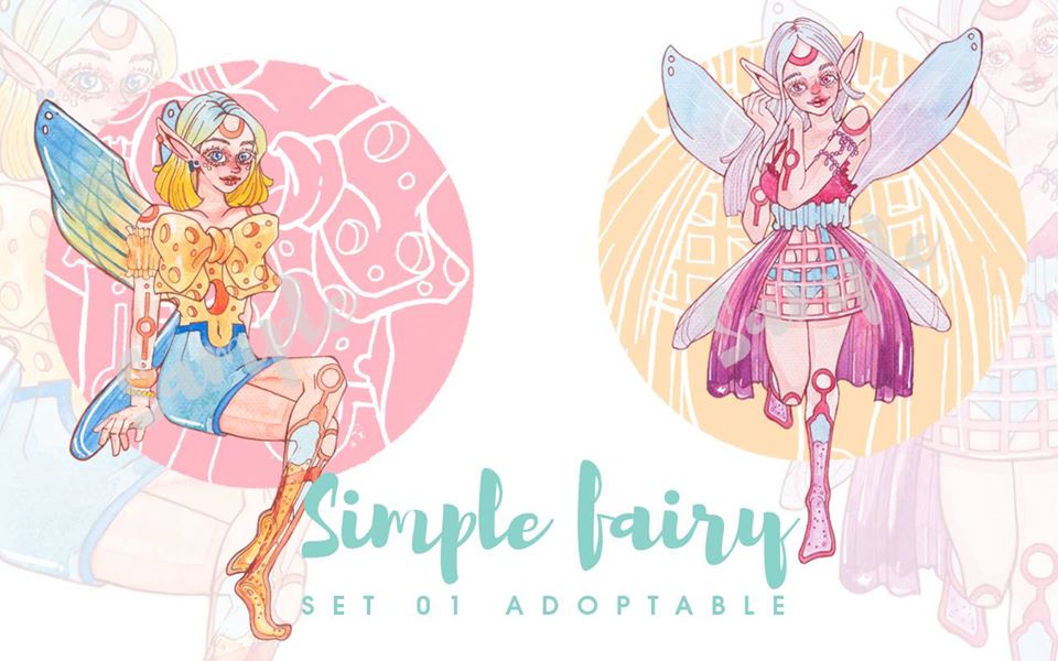 TWIN FAIRY Adoptables Auction (OPEN)