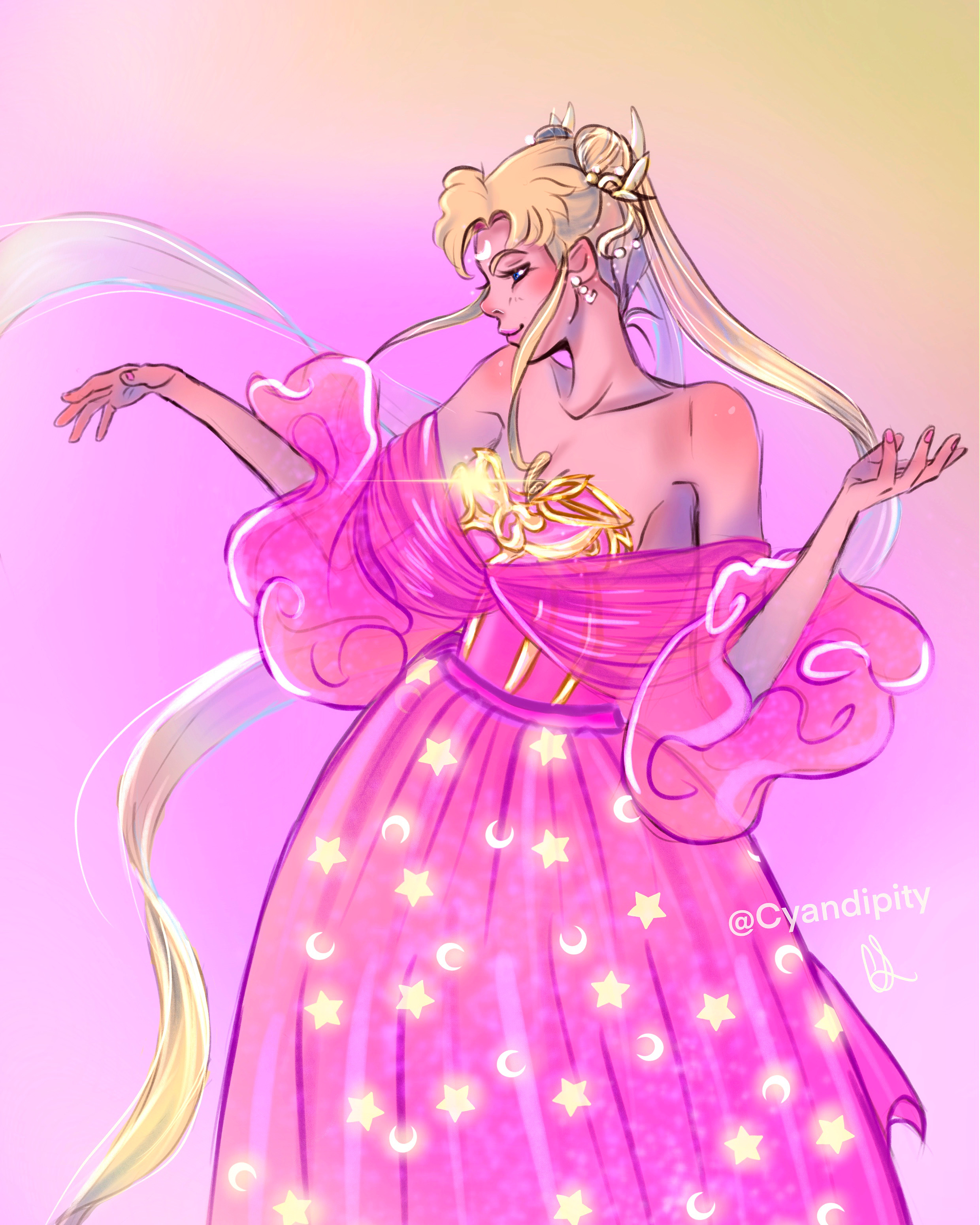 Sailor Moon In Pink By Cyandipity On Deviantart Sailor Moon In Pink By Cyandipity On Deviantart