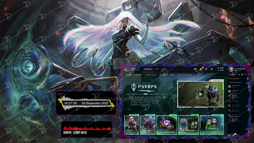 PsyOps Sona Lobby Overlay by DonVarga on DeviantArt
