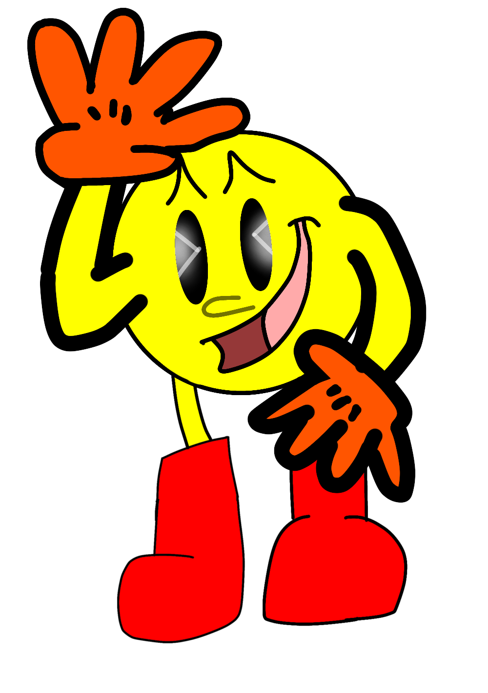 Pac Man Rage Deviantart IT'S PAC-MAN! by AlexTheTetrisFan on DeviantArt