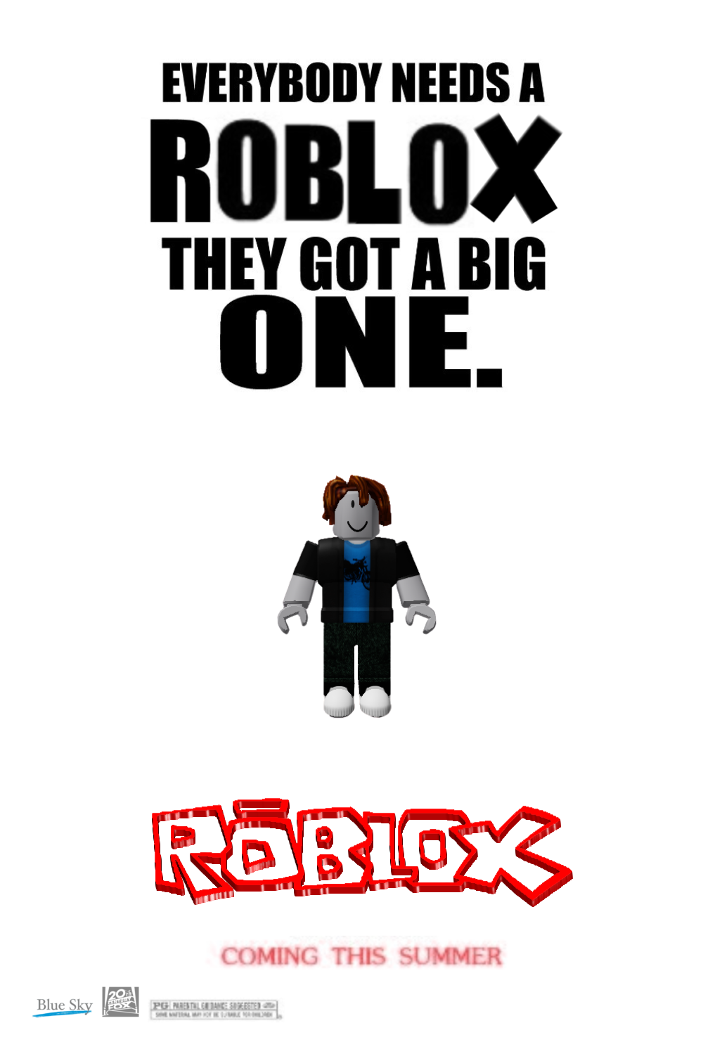 blue roblox emoji | Poster