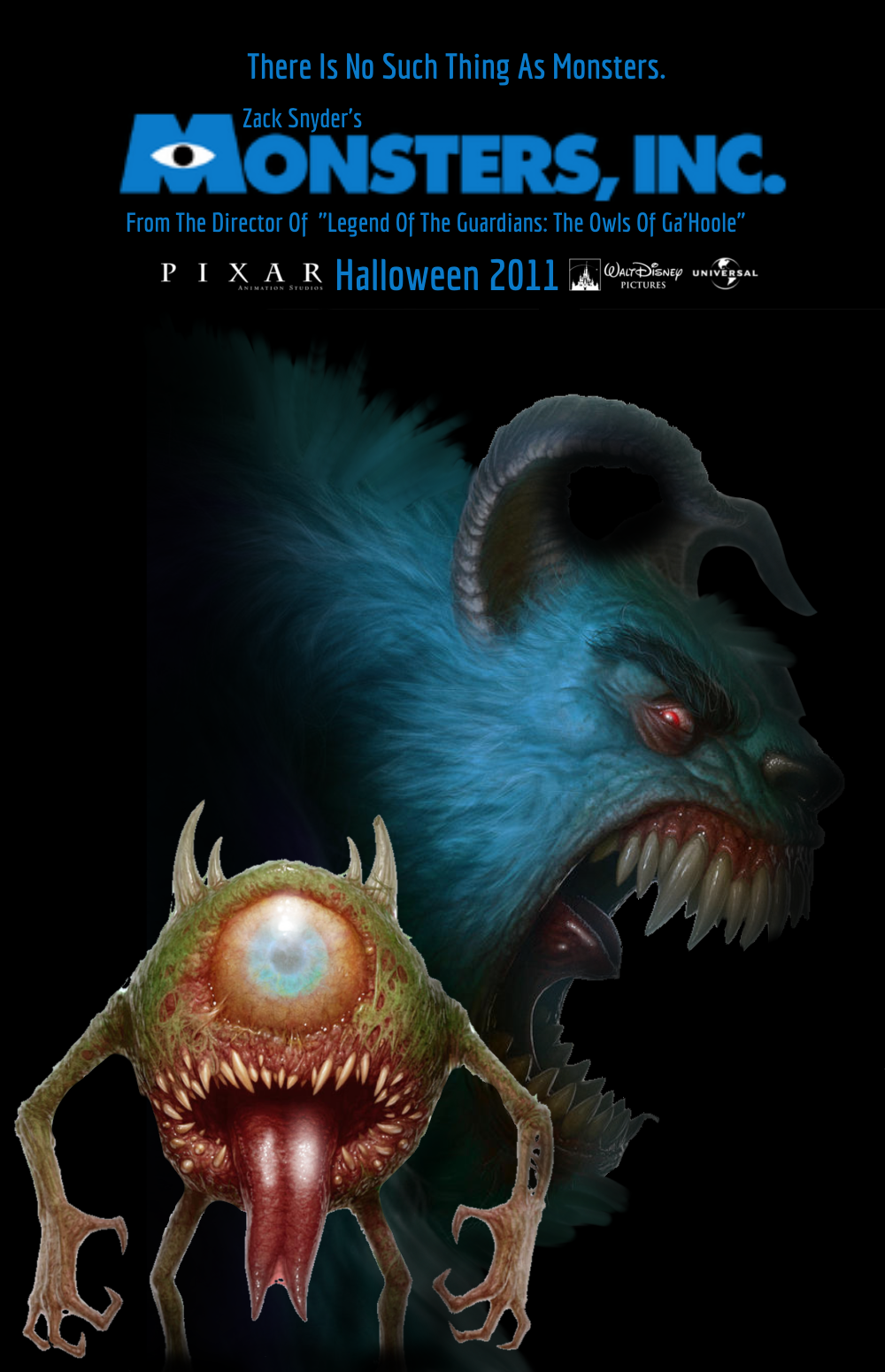 Zack Monster Zack Snyder's Monsters, Inc. (CANCELLED REBOOT) by AlexTheTetrisFan on ...