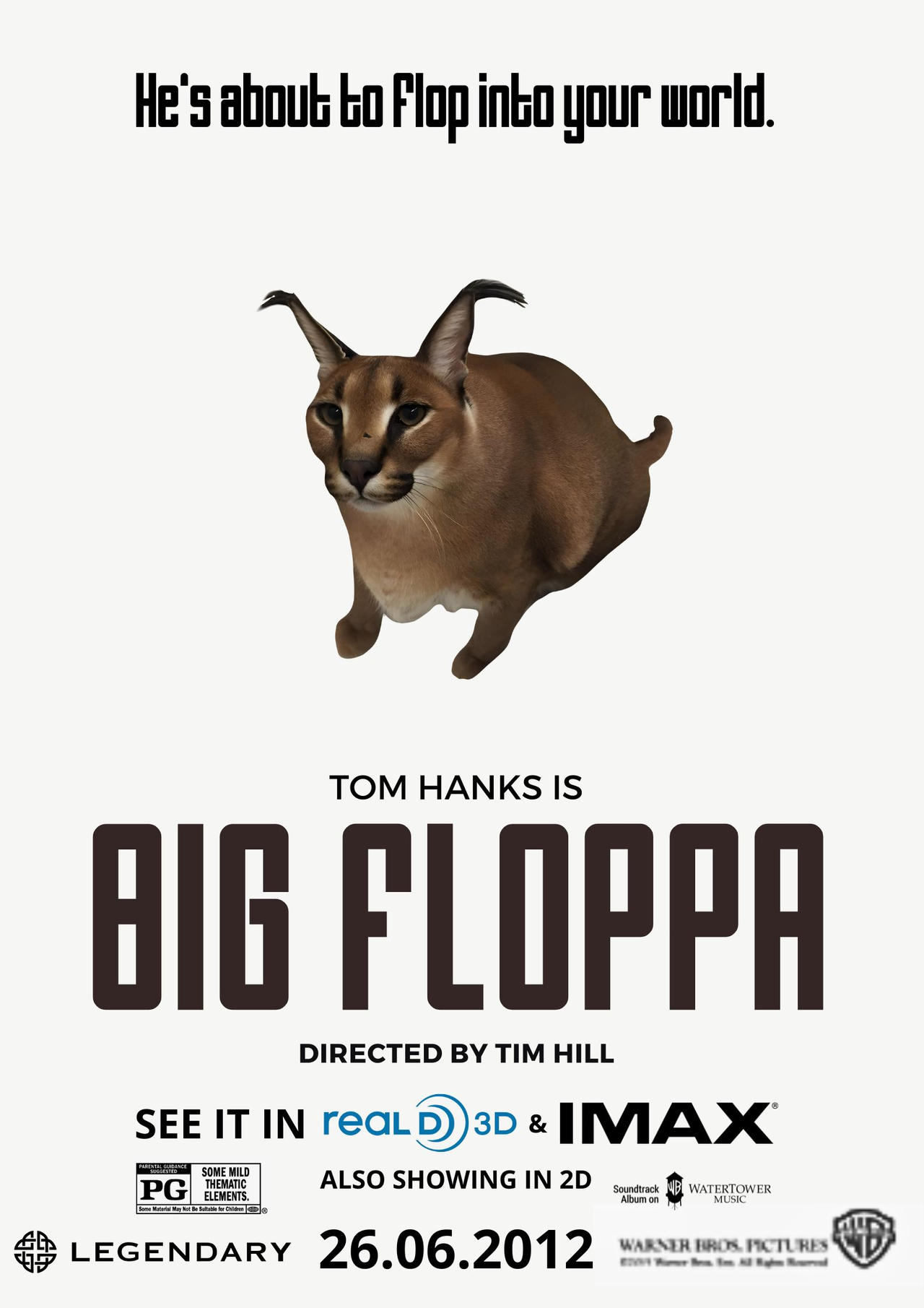 Big Floppa Meme | Poster