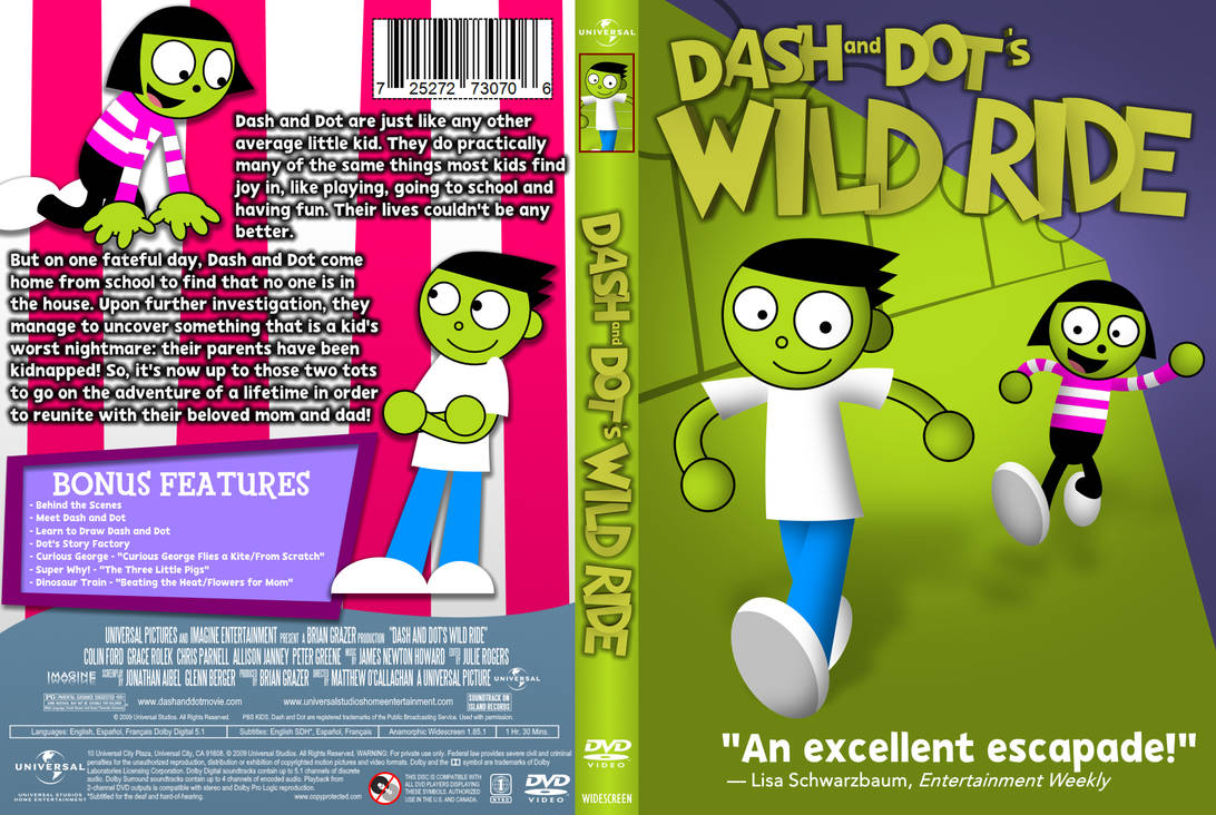 Fall Ride Dvd Dash and Dot's Wild Ride (2009) DVD case by AlexTheTetrisFan on DeviantArt