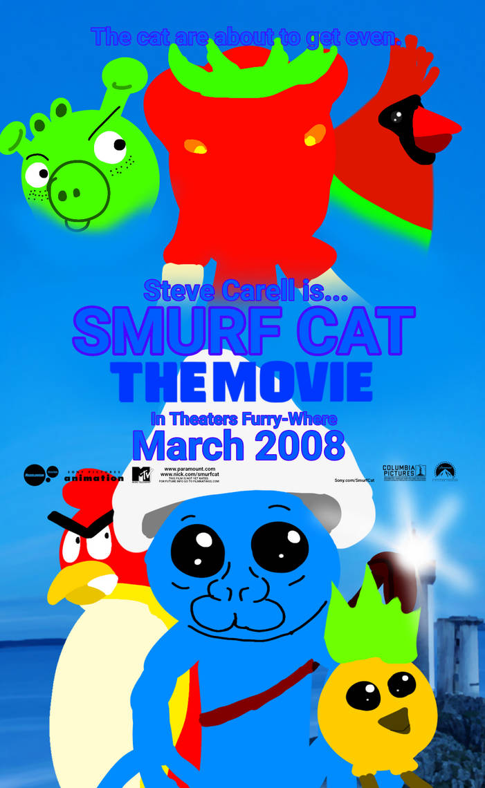 Smurf Cat by AndreaJayWonder2005 on DeviantArt