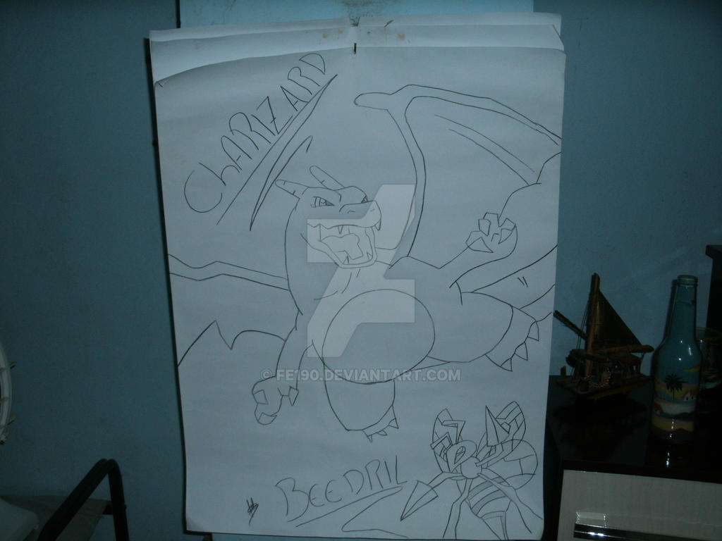 (fan art) charizard in inafune style by https: Images... charizard by fe190 on DeviantArt