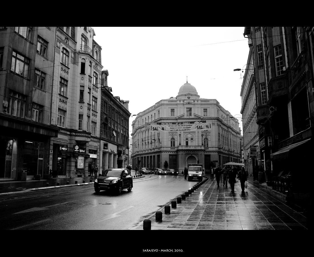 City, after the rain