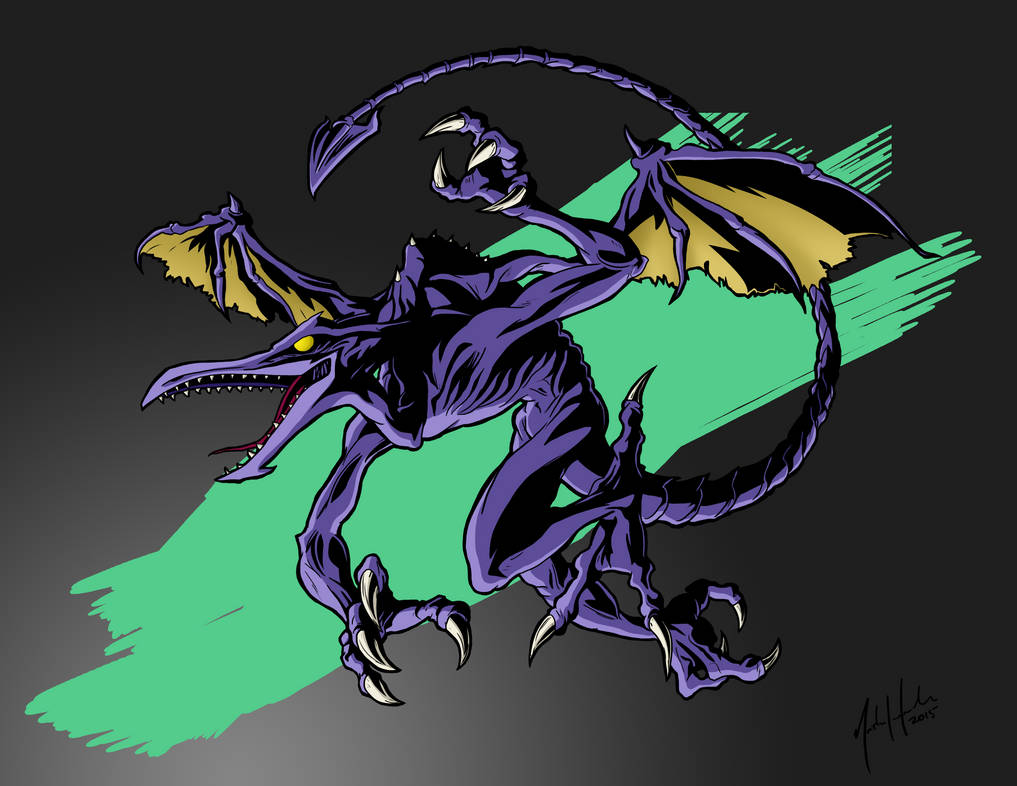 Ridley Art by TheLucidBard on DeviantArt