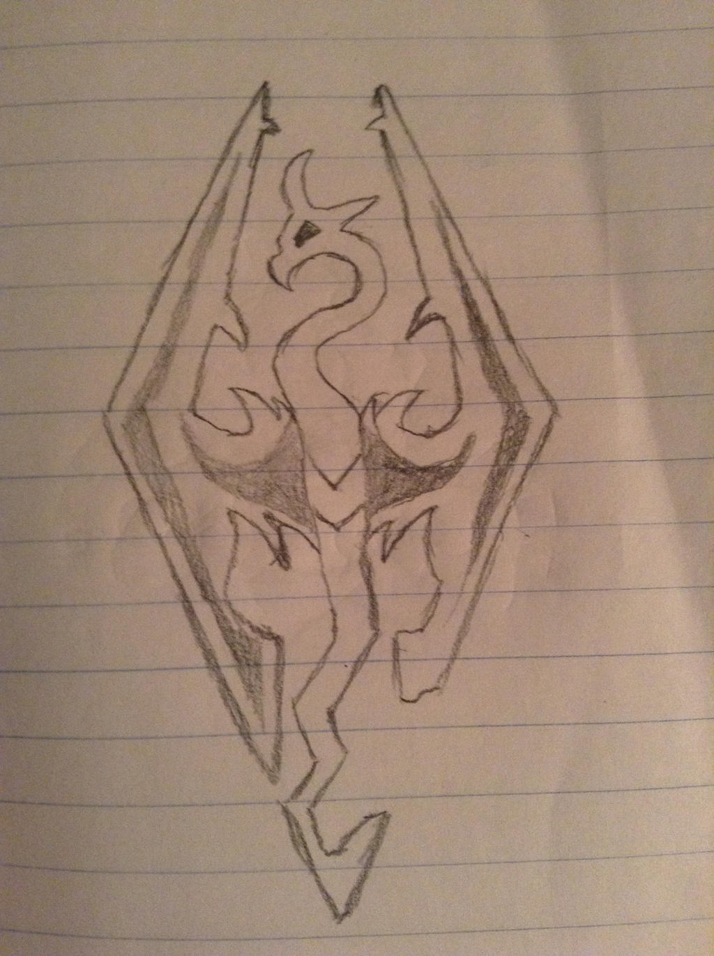 Skyrim Emblem by ilikewaffles2002 on DeviantArt