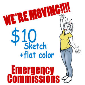 Emergency Sketch Commissions CLOSED
