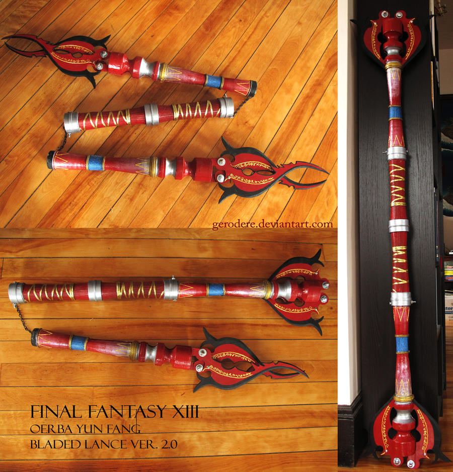 FFXIII: Bladed Lance v. 2.0 by gerodere