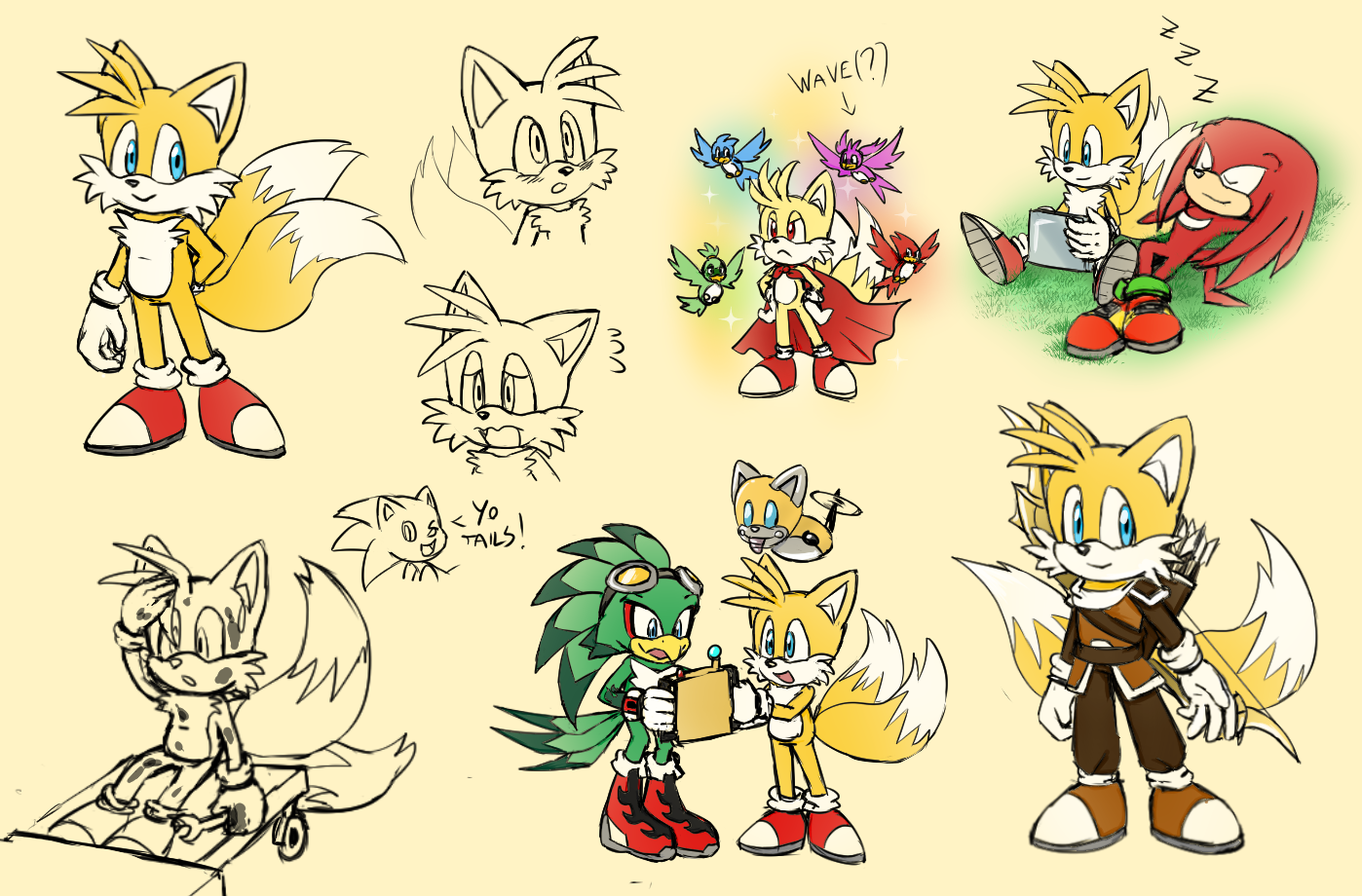 Baby Tails by bluekomadori on deviantART