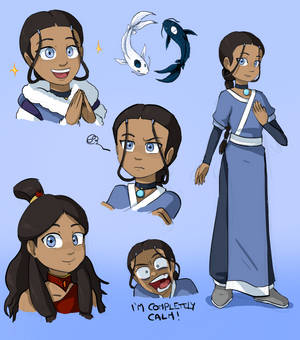 -ATLA Sugar Queen sketches-