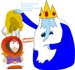 Ice King Meets Princess Kenny by eidont48