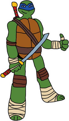 (Old Art) TMNT2012! Leo