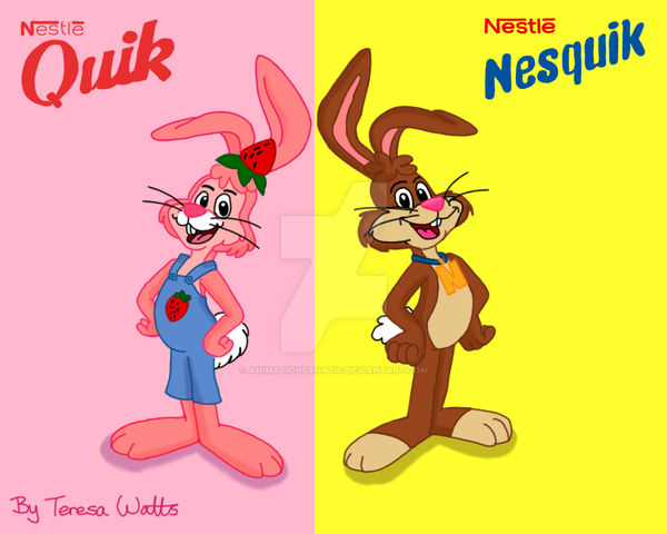 Nesquik Rabbit by AnimationFanatic on DeviantArt