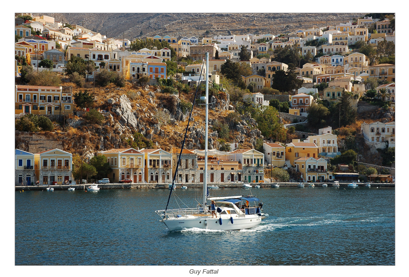 entering symi