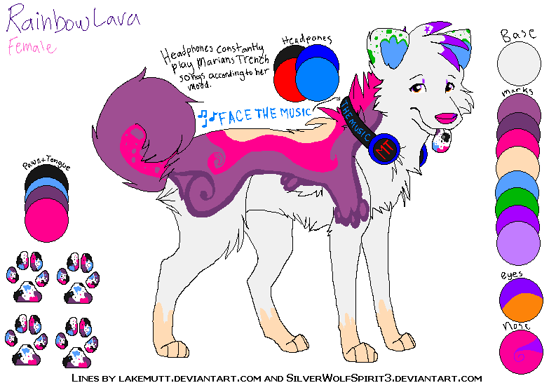 Rainbow Lava New Reference