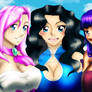 Amy, Benihime and Rose (gift)